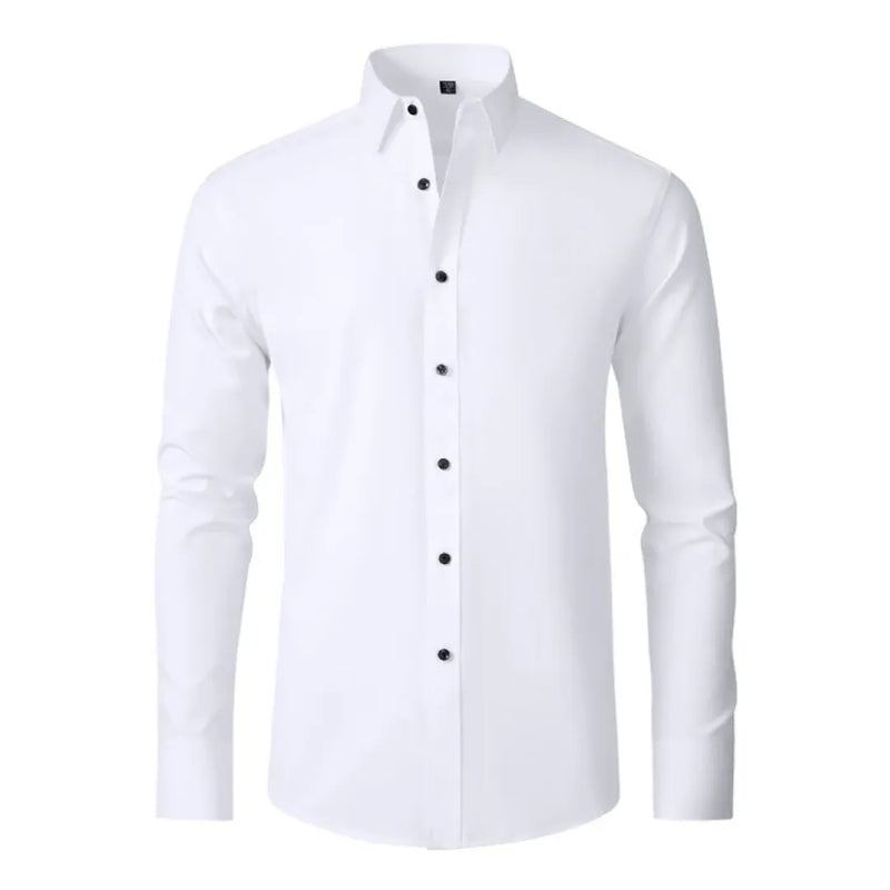 Camisa Social Masculina com Tecnologia Flexível - Flex Comfort + Frete Grátis