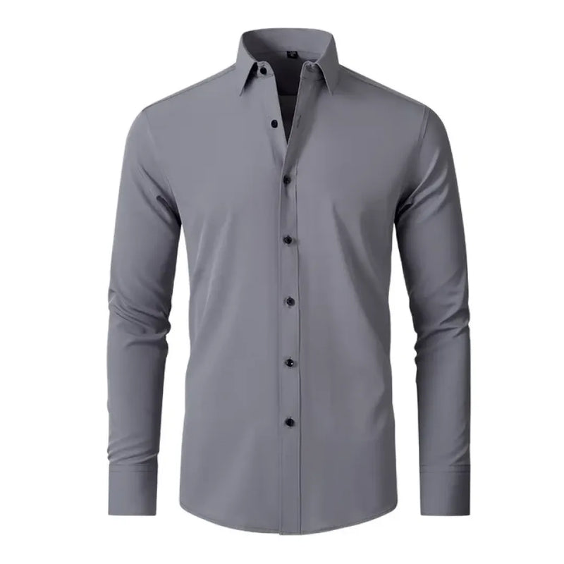 Camisa Social Masculina com Tecnologia Flexível - Flex Comfort + Frete Grátis