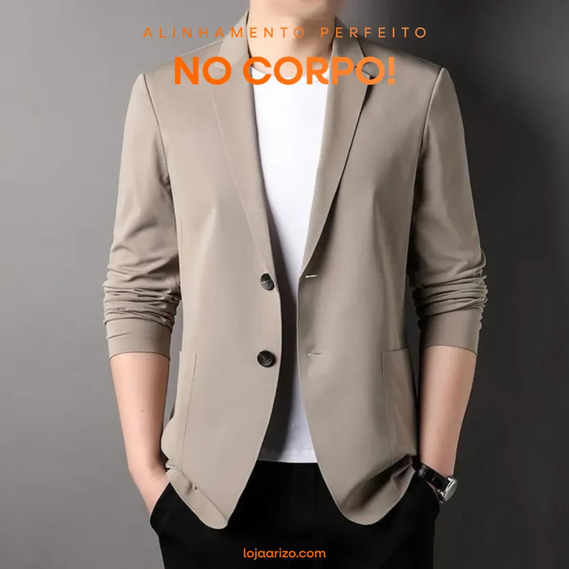 Conjunto de Camisa Social e Blazer - Duo Elite + Brinde Exclusivo