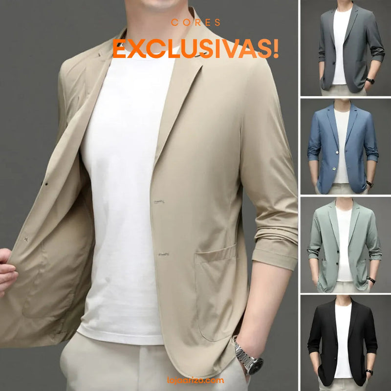 Conjunto de Camisa Social e Blazer - Duo Elite + Brinde Exclusivo