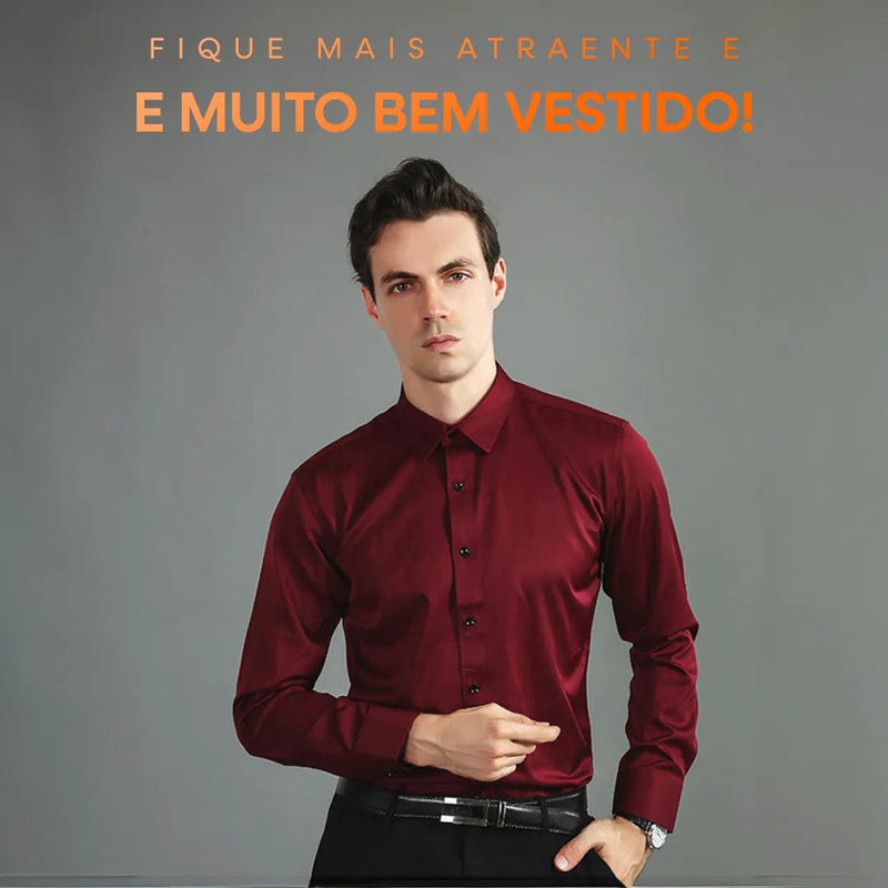 Conjunto de Camisa Social e Blazer - Duo Elite + Brinde Exclusivo